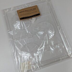 Dress My Cupcake Sand Dollar Chocolate Sucker Lollipop Mold NEW